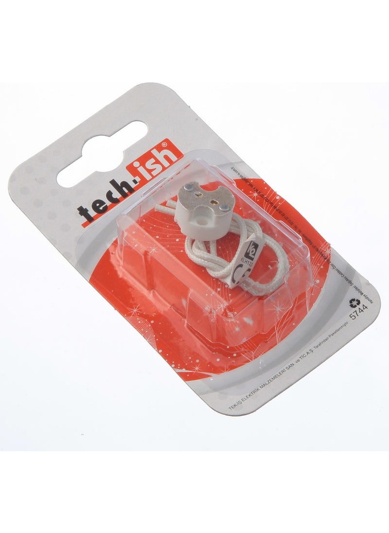 Tek-İş Single-Work Needle Leg Bulb Socket G4 Socket Straight  - Image 2