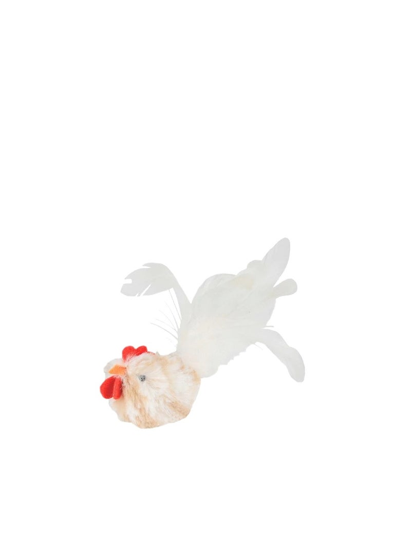 Trixie Plush Chicken With Sound Toy For Cats - Image 1
