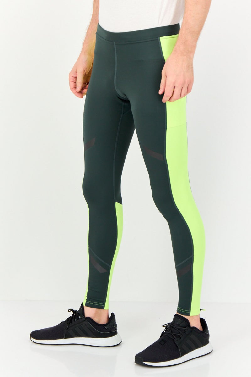 Brooks Men Sportswear Fit Running Tight, Green - Image 2