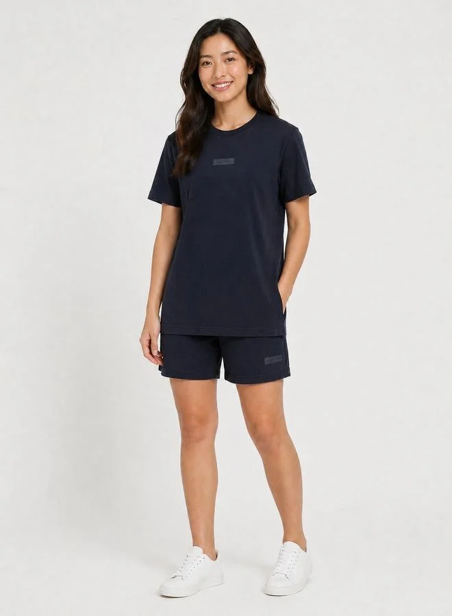 Ashita Fernandes  AF Originals Relaxed Fit Shorts with Drawstring Waist for Women | Best Price UAE