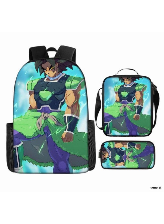 عام حقيبة ظهر مطبوعة عالمية مشتركة - مجموعة حقائب ظهر من ثلاث قطع (متوفرة للطلاب والأطفال والأصدقاء في النزهايات وتسلق الجبال وما إلى ذلك) - 89 - Image 1