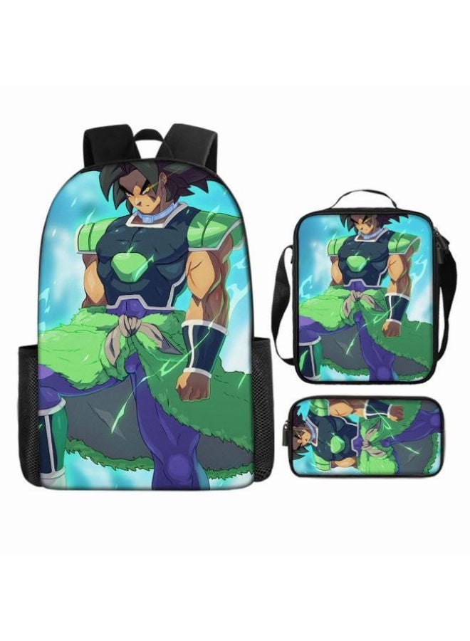 عام حقيبة ظهر مطبوعة عالمية مشتركة - مجموعة حقائب ظهر من ثلاث قطع (متوفرة للطلاب والأطفال والأصدقاء في النزهايات وتسلق الجبال وما إلى ذلك) - 89 - Image 2