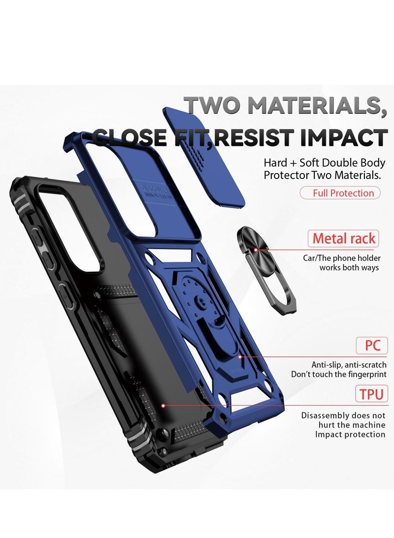 GULFLINK Back Cover Phone Protect Case for Samsung S23 Blue - Image 5