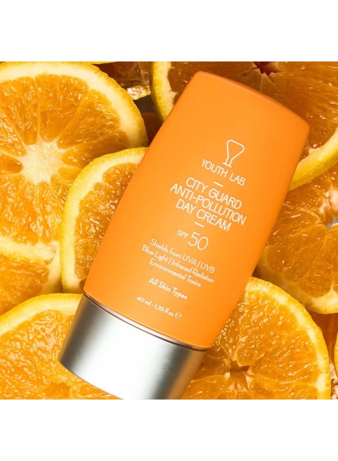 YOUTH LAB. Youth Lab Brightening Vit-c City Guard Day Cream SPF50 40ml - Image 3