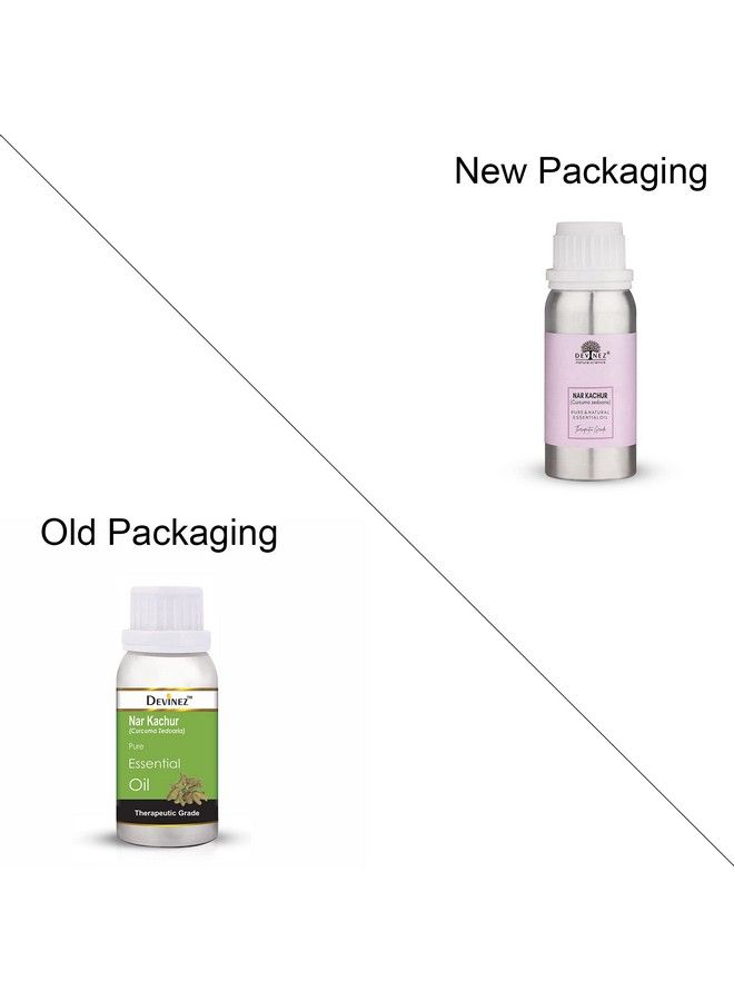 Devinez Nar Kachur Essential Oil 100% Pure Natural & Undiluted 100Ml In Anodized Aluminum Bottle - Image 3