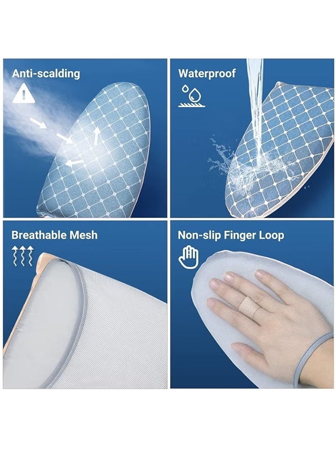 هومستر قفازات البخار، مكافحة البخار، القفازات المقاومة للحرارة، إكسسوارات البخار للملابس، الأزرق - Image 3