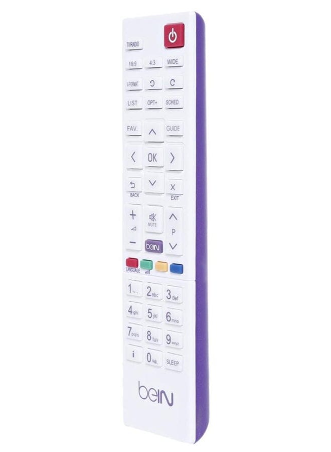 bein Sports Receiver Tv Remote Control White Purple - Image 2