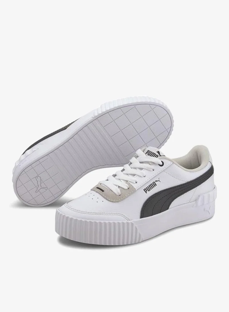 Puma Puma White-Puma Black Carina Lift Women's Sneakers for Women | Best Price UAE