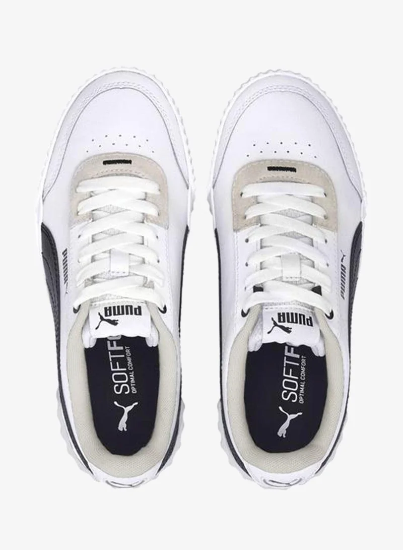 Puma Puma White-Puma Black Carina Lift Women's Sneakers for Women | Best Price UAE