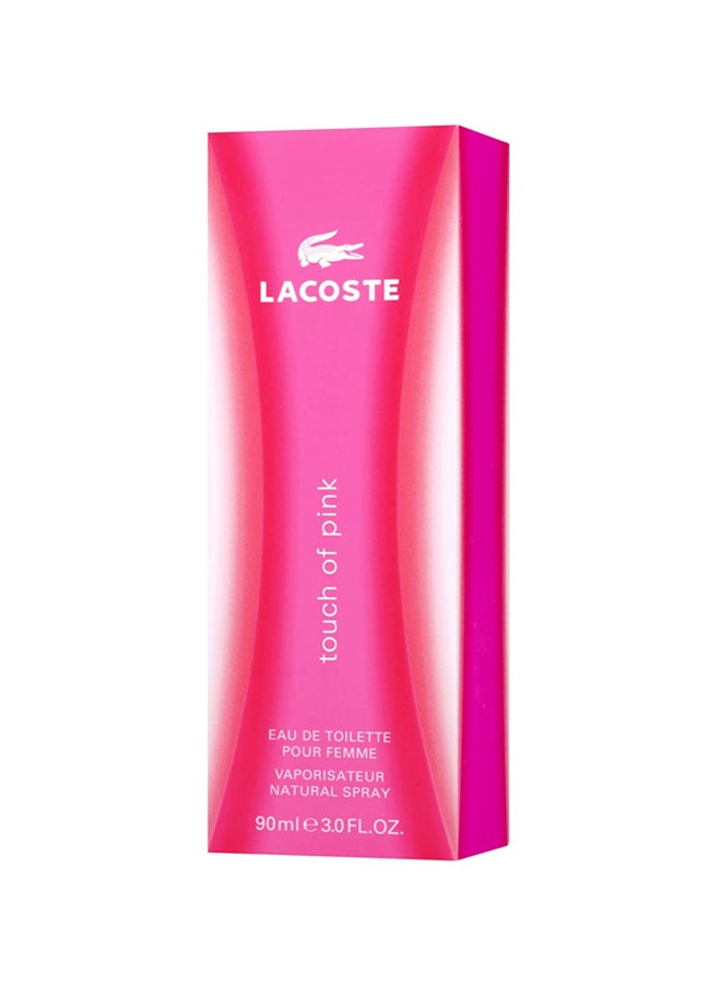LACOSTE Touch Of Pink Pour Femme EDT 90ml - Image 3