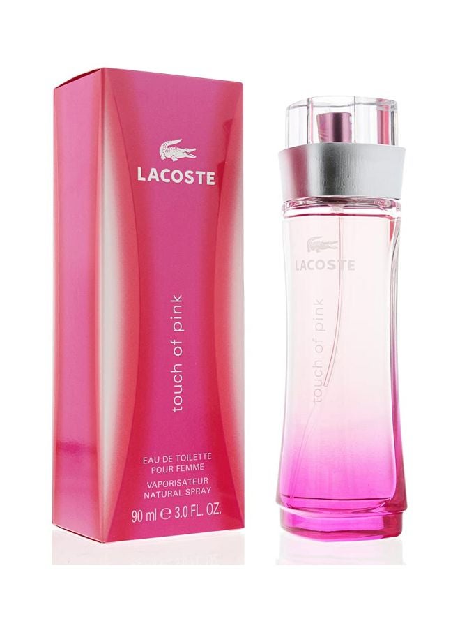 LACOSTE Touch Of Pink Pour Femme EDT 90ml - Image 2