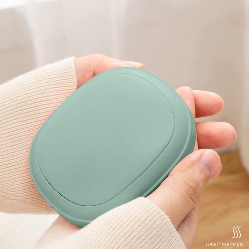 ويوبلز مدفأة يدوية صغيرة قابلة لإعادة الشحن، مدفأة يدوية محمولة قابلة لإعادة الاستخدام، مزودة ببطارية USB سعة 1200 مللي أمبير، مدفأة يدوية كهربائية محمولة لطيفة وسريعة التسخين لفصل الشتاء، 3 مستويات حرارة من 35 إلى 60 درجة مئوية مع حبل لمنع السقوط. - Image 2