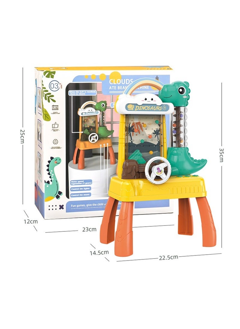 dinosaurs - Children's Electric Loop Ball Machine Puzzle Ball Challenge Board Game 3 Years Old+ - Image 1