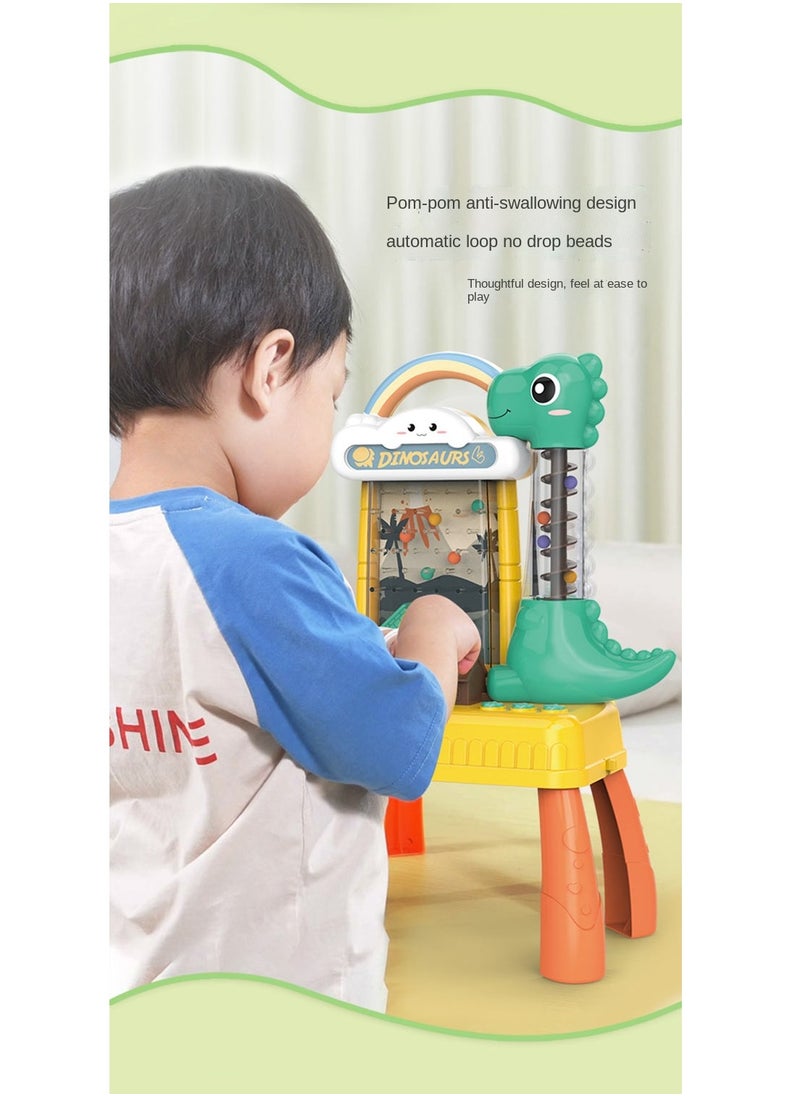dinosaurs - Children's Electric Loop Ball Machine Puzzle Ball Challenge Board Game 3 Years Old+ - Image 1