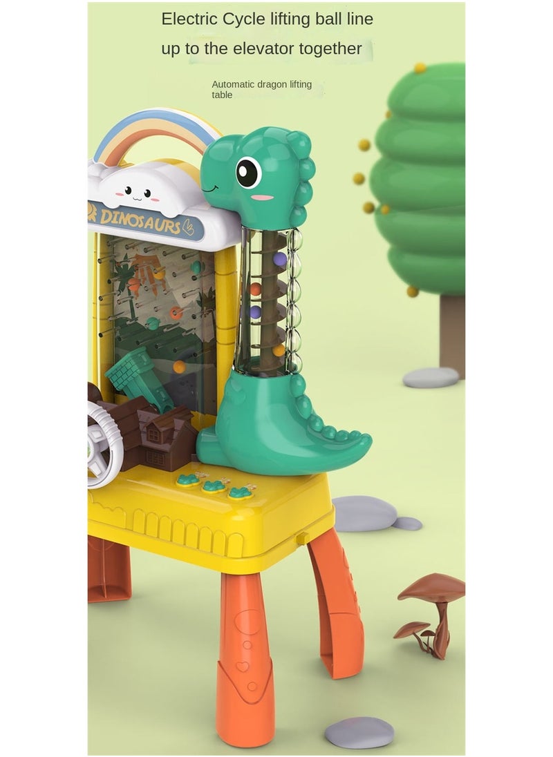 dinosaurs - Children's Electric Loop Ball Machine Puzzle Ball Challenge Board Game 3 Years Old+ - Image 1