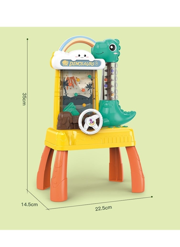 dinosaurs - Children's Electric Loop Ball Machine Puzzle Ball Challenge Board Game 3 Years Old+ - Image 1