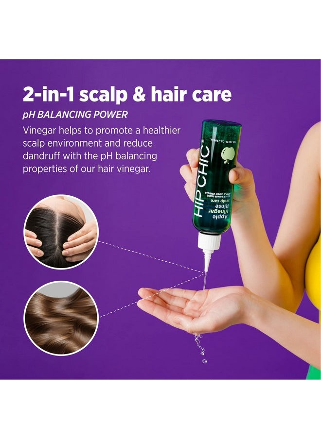 Hip Chic - Ip Chic Hair Vinegar That Fresh Hair Apple Vinegar Rinse 208Ml Apple Cider Vinegar Refreshing Clarifying Hair Scalp Care Sulfate & Parabenfree - Image 1