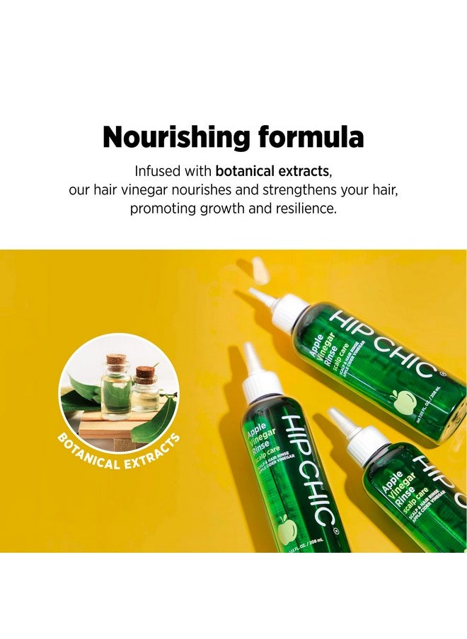 Hip Chic - Ip Chic Hair Vinegar That Fresh Hair Apple Vinegar Rinse 208Ml Apple Cider Vinegar Refreshing Clarifying Hair Scalp Care Sulfate & Parabenfree - Image 1