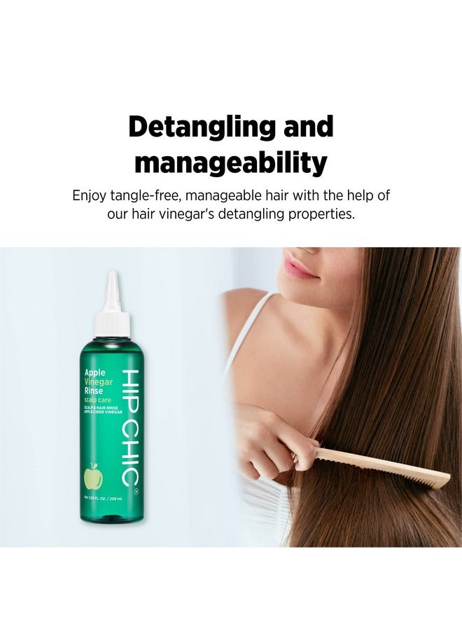 Hip Chic - Ip Chic Hair Vinegar That Fresh Hair Apple Vinegar Rinse 208Ml Apple Cider Vinegar Refreshing Clarifying Hair Scalp Care Sulfate & Parabenfree - Image 1