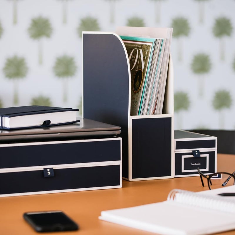 Semikolon - Business Card Box with Alphabetical Tabs, Flamingo - Image 5