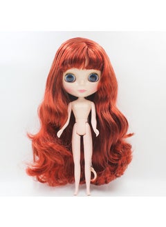 Blythe Same Style Small Doll 7 Joint Naked Doll Body Eye Changing Doll Dress Up Doll Girl diy Toy Foreign TradeH H