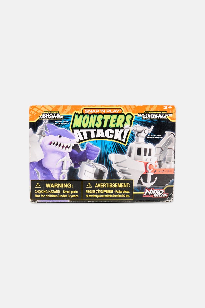 NIKKO Monsters Attack Snap N Play Collectible Kit - Image 1