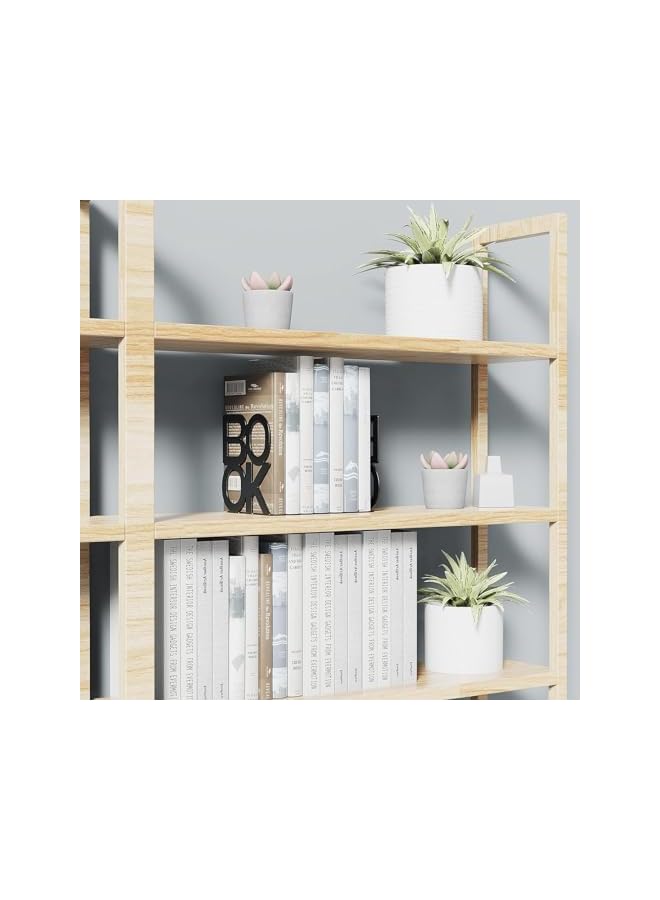 The Bros Book Stand Clip, Reusable Bookshelf Organiser, Metal Book End Bracket, Black - Image 5