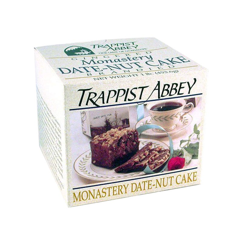 Date-Nut Cake: Trappist Abbey Monastery 1lb - Image 1
