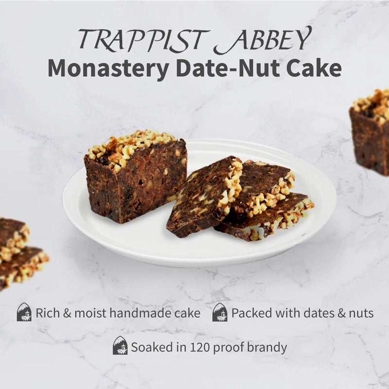 Date-Nut Cake: Trappist Abbey Monastery 1lb - Image 2