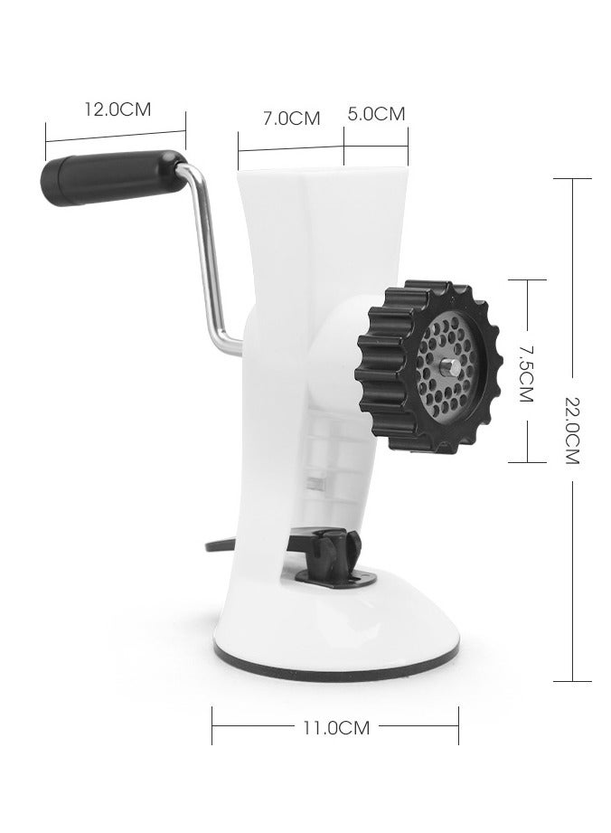 Household Manual Meat Grinder Hand-Crank Sausage Stuffer Drum Meat and Vegetable Chopper Mince Machine - Image 4
