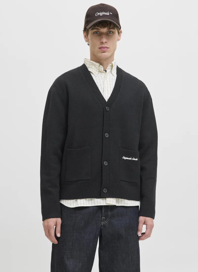 Loose Fit Knitted  Cardigan