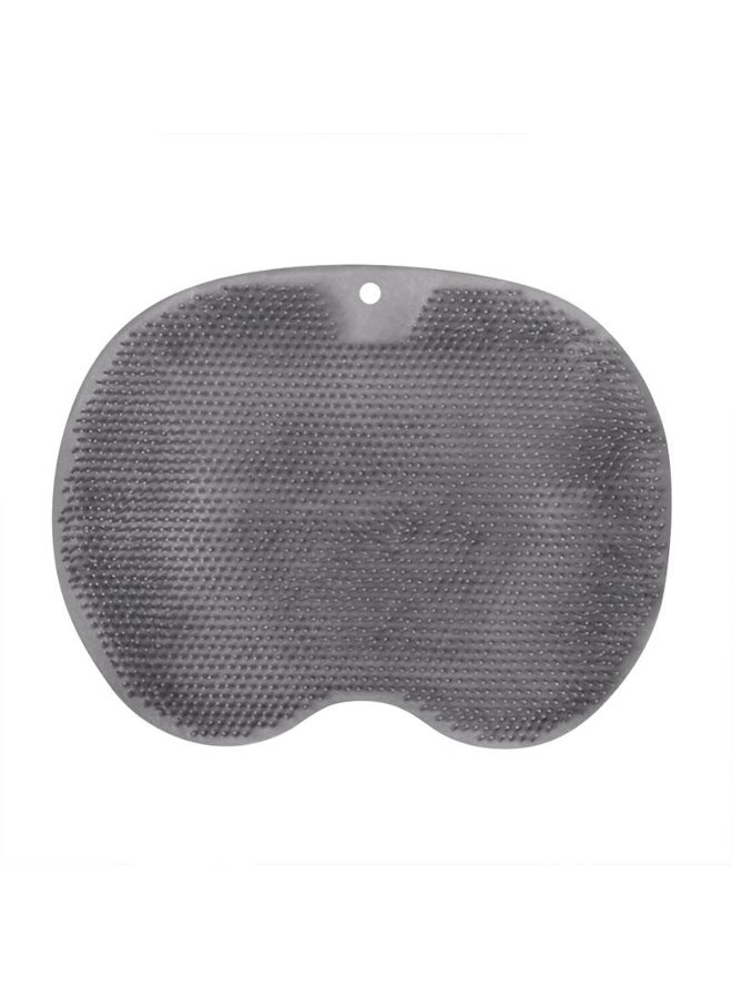 Loquat Silicone Bath Brush with Massage and Rubbing Tool