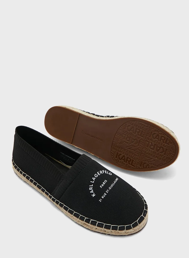 Karl Lagerfeld Kamino Maison Karl Slip On Espadrilles