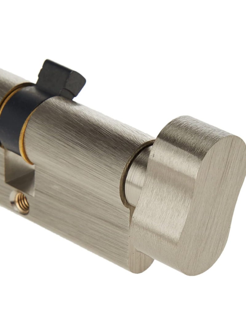 Yale 500 Series Euro Cylinder 60mm Satin Nickel Key + Turn Knob, 10-0513-3030-CK-22-01  - Image 3