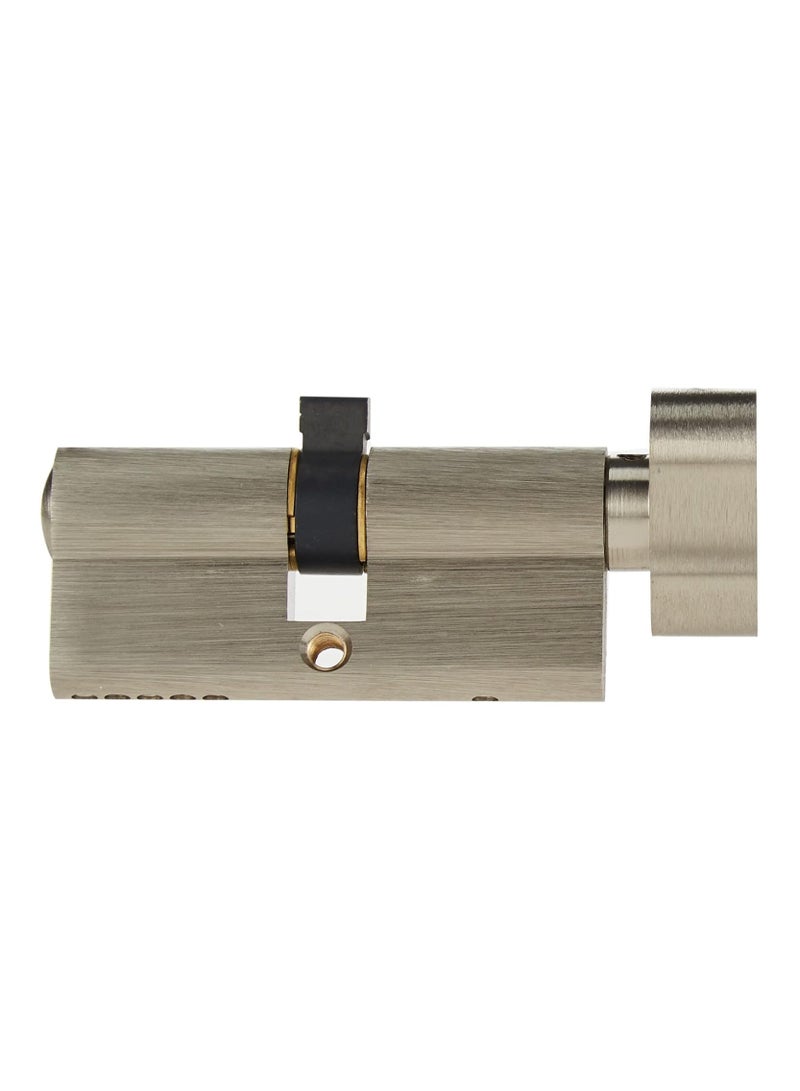 Yale 500 Series Euro Cylinder 60mm Satin Nickel Key + Turn Knob, 10-0513-3030-CK-22-01  - Image 2