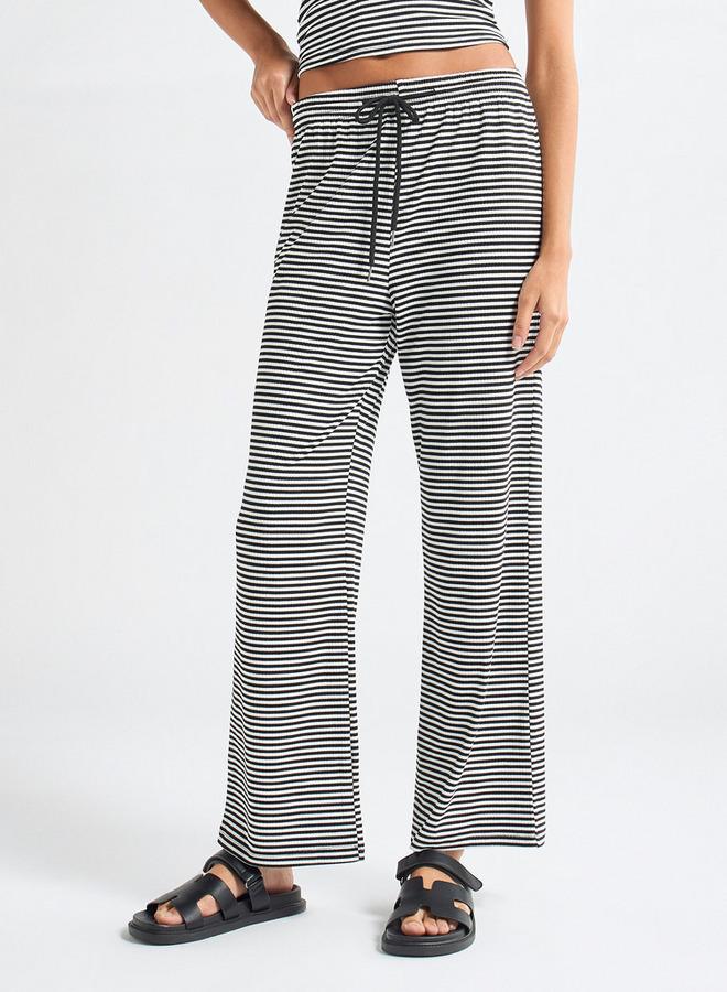 Splash FAV Striped Pants with Drawstring Closure - Image 1