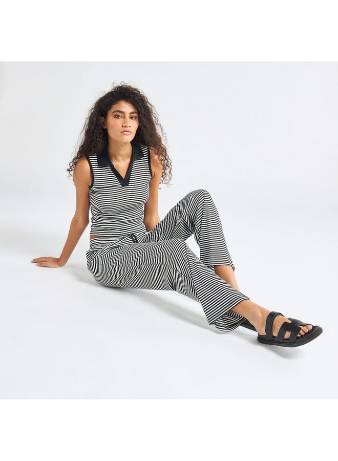 Splash FAV Striped Pants with Drawstring Closure  - Image 2