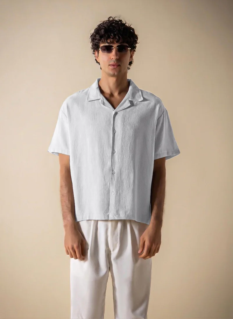 شايبس RELAXED FIT COTTON SHIRT