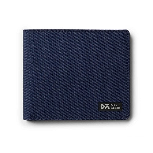 DailyObjects Blue Ballistic Nylon Coin Classic Billfold Wallet for Men - Image 5