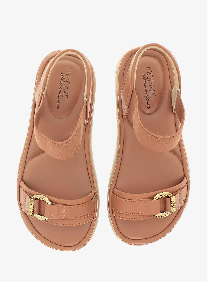 Modare Beige Modare Women’s Backstrap Sandals – Secure Fit with Comfortable Everyday Design for Women | Best Price UAE