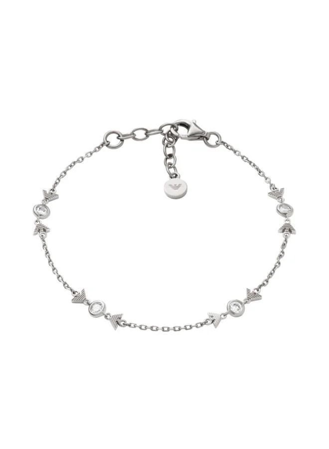 Elegant Sterling Silver Bracelet