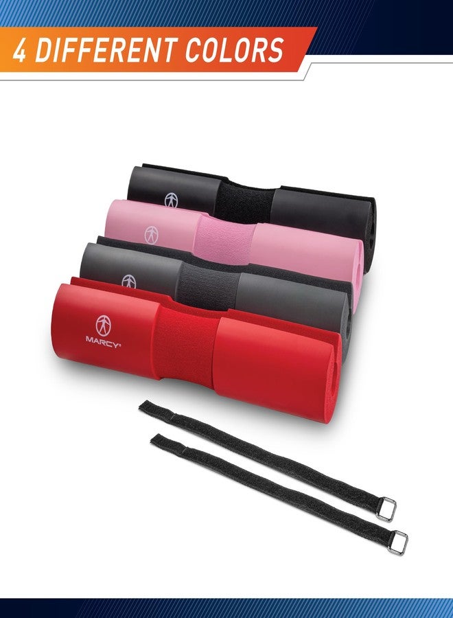 MARCY Barbell Pad Squat Pad, Great for Weightlifting, Lunges and Hip Thrusts, Comfortable Foam Sponge Pad Provides Cushion to Neck & Shoulders While Strength Training MT-5BLK - Image 3