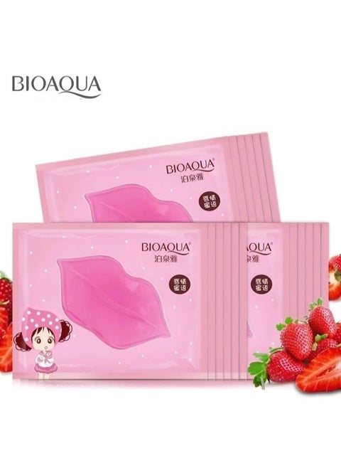 Lip  Collagen  Mask  Moisturizing  Essence  Anti  Ageing  Wrinkle - 10 pcs