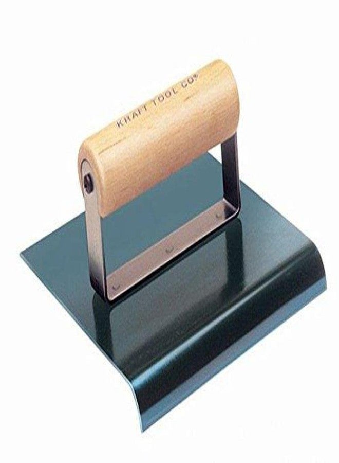 Kraft Tool CF578 3/4-Inch Radius Blue Steel Hand Edger with Wood Handle, 6 x 6-Inch