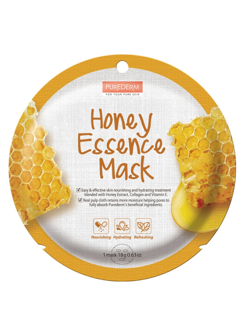 PUREDERM Honey Essence Mask - Image 1