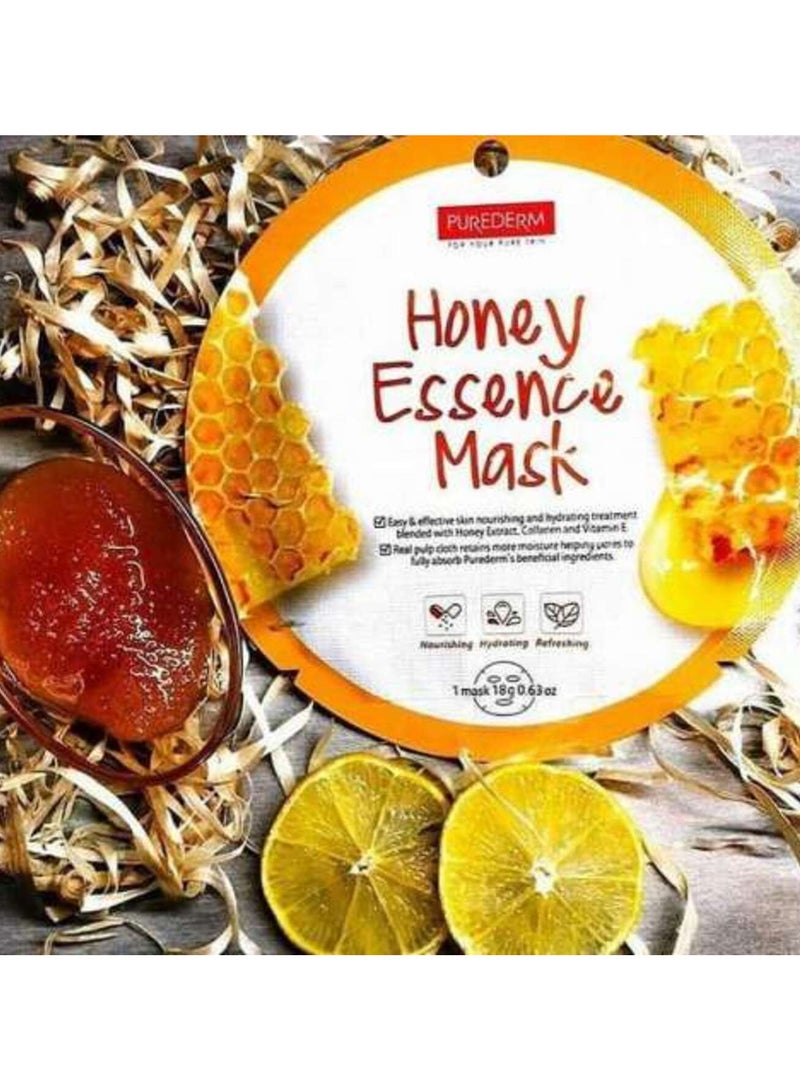 PUREDERM Honey Essence Mask - Image 3
