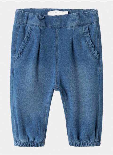 name it Baby Girls Bella Round Jeans 6101