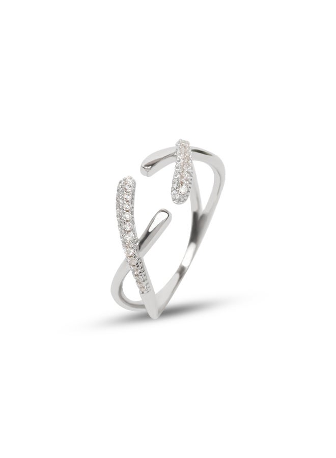 Silver Town Wedding Ring