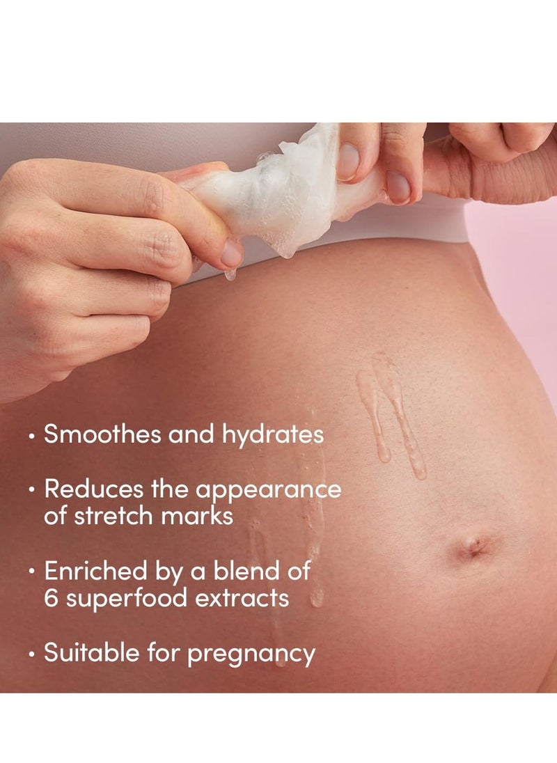 Evereden Evereden Soothing Belly Mask for Stretch Marks - 2nd/3rd Trimester Size | 1 count | Belly Mask for Pregnancy | Clean Pregnancy Skincare | Non-toxic and Fragrance Free  - Image 3