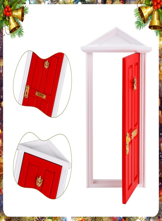 XIHIRCD Christmas Fairy & Elf Door - Magic Miniature Accessories - Tiny Elf Kit & Fairy Tale Decoration DIY Gift - Image 4